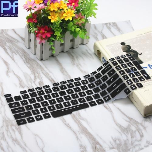 Foto Produk Asus ROG GL503 FX503 FX63 Black Laptop Keyboard Protector Cover - Hitam dari Gadget_Bro