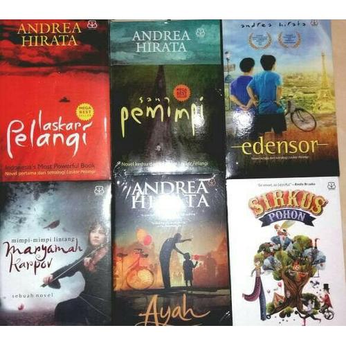 Foto Produk PAKET NOVEL LASKAR PELANGI ANDREA HIRATA (TETROLOGI +2) dari Rumah Pintar_Jkt