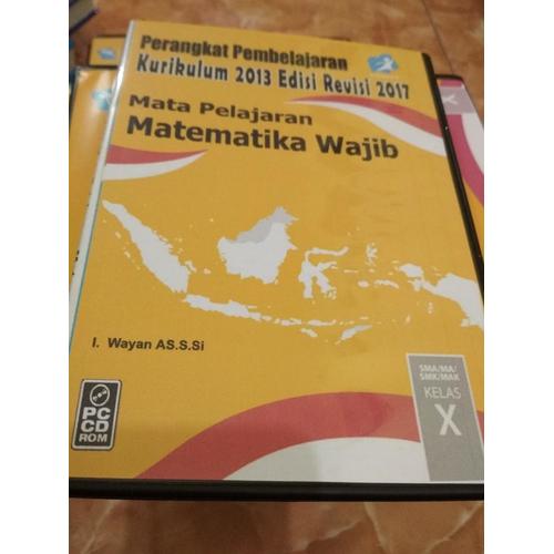 Jual Cd Rpp Kurikulum 2013 Revisi 2017 Kelas X 10 Mapel Matematika Wajib Kota Bandar Lampung Mega Septriana Tokopedia
