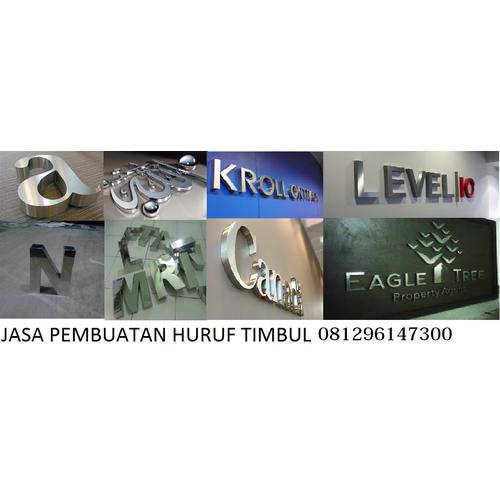 Foto Produk Jual Huruf Timbul Stainless dari Gratia Tiga Serangkai
