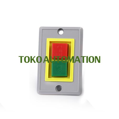 Jual AC380V 5A On/Off power Push Button Switch 3 Phase 3P QKS2-5 BO09 ...