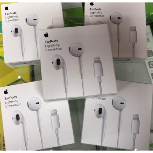 Apple EarPods with Lightning Connector Original Pack di Raja Acc New  Tokopedia