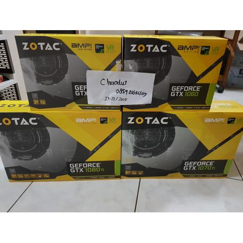 Foto Produk VGA NVDIA ZOTAC GTX 1060 / GTX1060 6GB AMP EDITION DUAL FAN RESMI dari chandut