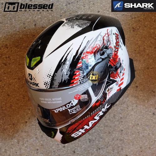 Jual Shark SKWAL 2 Switch Riders 1 WKR (Green LED) - Kota Malang - Blessed  Motowear | Tokopedia