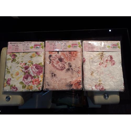 Foto Produk taplak meja makan 6-8 kursi dari silva taplak