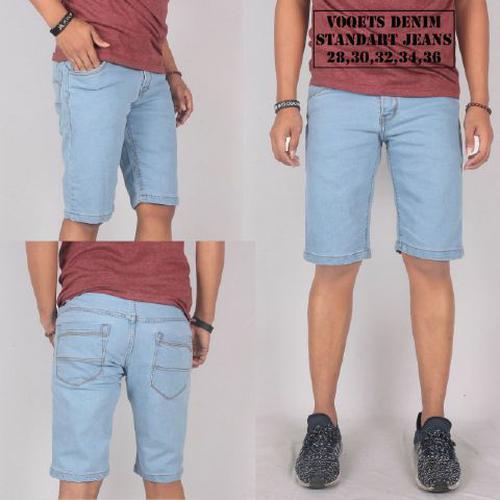 Foto Produk Celana jeans pendek pria / jeans strit pendek / jeans pendek skinny dari Dna Store Bandung13