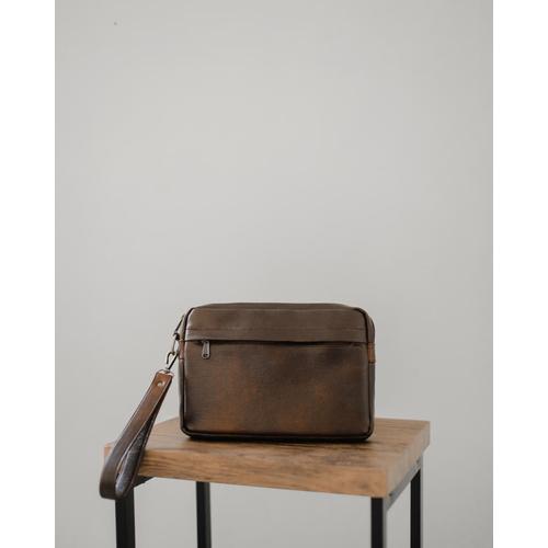 Foto Produk Oxford Brown - Tas clutch bag from The Daily Smith dari The Daily Smith