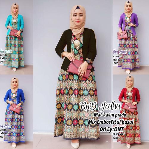 Foto Produk stelan kebaya Etnik Kutu baru rok klok kotak murah ukuran M L XL dari Simi Fasion Shop