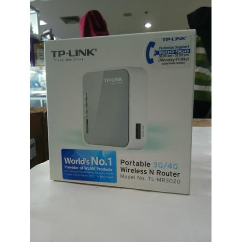 Foto Produk SALEN ORIGINAL - TPLINK TL-MR3020 WirelessPortable Router dari Maduri Rezeki