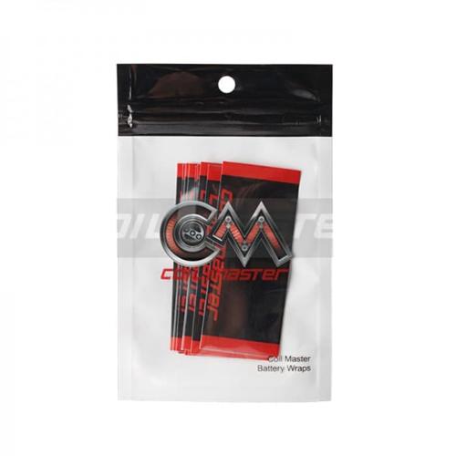 Foto Produk 10 pcs battery warp pvc pelapis baterai 18650 coil master ori 100% dari shohiby store