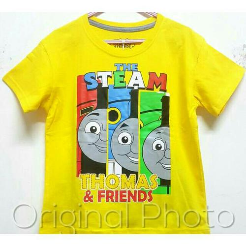 Gambar Kaos karakter anak Thomas kuning 1 sd 6 thn - Sz 1 dari kimif shop Kab. Tangerang Tokopedia