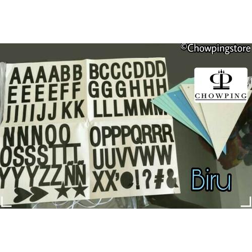 Foto Produk Banner Flag HBD /Bunting Flag Happy Birthday DIY/Custom Do It Yourself dari CHOWPING_STORE