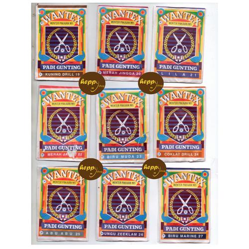 Foto Produk Wantex Pakaian, Wantek Pakaian Cap Padi Gunting dari heppyshop heppy