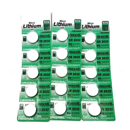 Foto Produk Baterai Maxell CR2032 Battery CR 2032 batrei jam Baterei jam tangan dari BukaTokoMurah