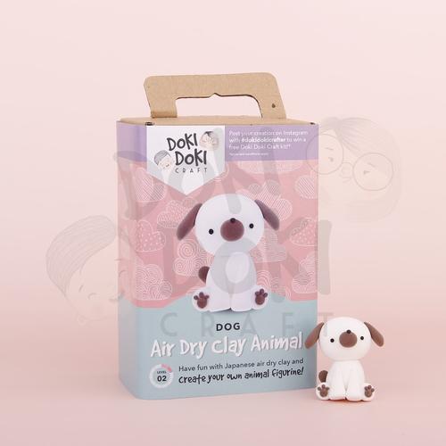 Foto Produk Animal Clay Craft Kit - DIY - Dog / Anjing Kerajinan Tangan dari Doki Doki Craft