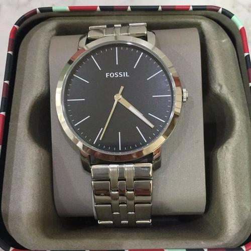 Jual JAM FOSSIL LUTHER SILVER STAINLESS 