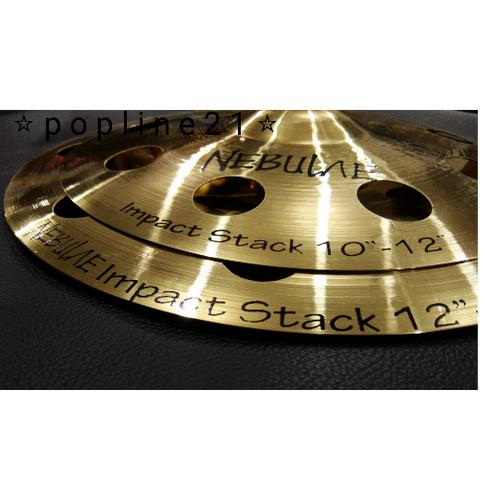 Jual Cymbal Nebulae Impact Stack 10"12" Kota Bandung Popline21