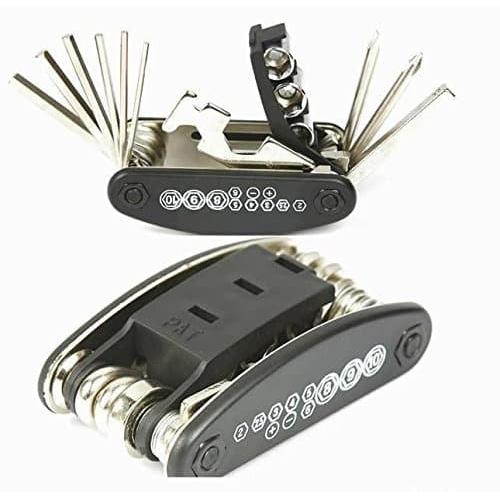 Foto Produk MINI BICYCLE TOOL SET KUNCI SHOCK LIPAT UNTUK SEPEDA 16IN1 dari Kerr