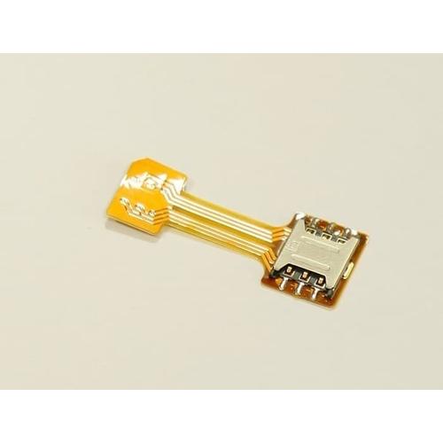 Foto Produk (FI010) Dual Nano Sim Converter Extender Hybrid SD card slot Android dari mofan accesories