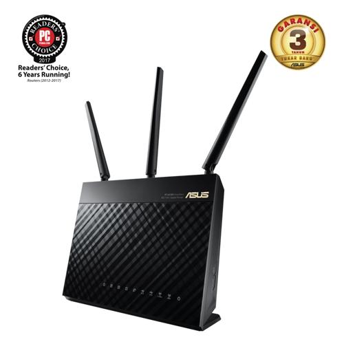 Gambar Asus RT-AC68U Wireless AC 1900 Mbps Dual Band Router dari Trinity Plaza Jakarta Barat Tokopedia