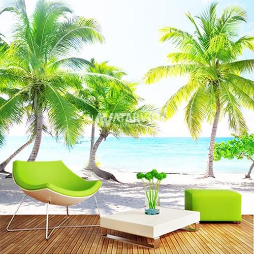 Wallpaper Dinding Custom Gambar Pantai 