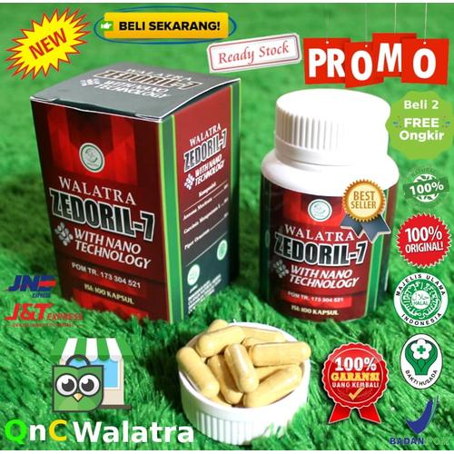 Foto Produk Walatra Zedoril - 7 100% ASLI Original dari QnC Walatra