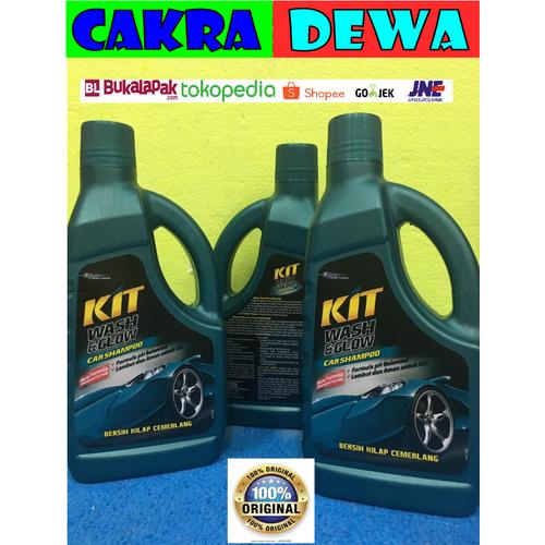 Foto Produk KIT Wash and Glow car shampoo sampo mobil dengan busa pembersih 1 Ltr dari CAKRA DEWA