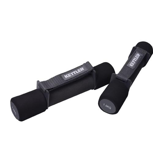 Foto Produk Kettler Aerobic Dumbell (3kg/pair) - Black 415-020 002002052 dari MG Sports & Music