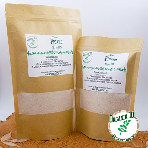 desain kemasan tepung pisang<br/>