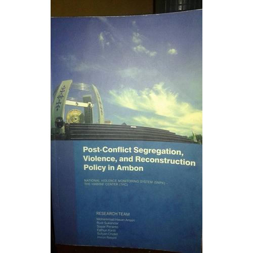 Jual BUKU POLITIK Post - conflict segregation Violence and ...