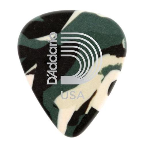 Foto Produk Pick Planet Waves Celluloid Camouflage 1.25 mm Extra Heavy Pik Gitar dari tokogading