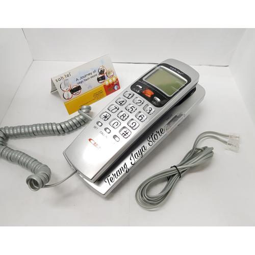 Foto Produk Telepon Kabel Sahitel S37 Pesawat Telepon Rumah Sahitel S-37 (Silver) dari Terang Jaya Store
