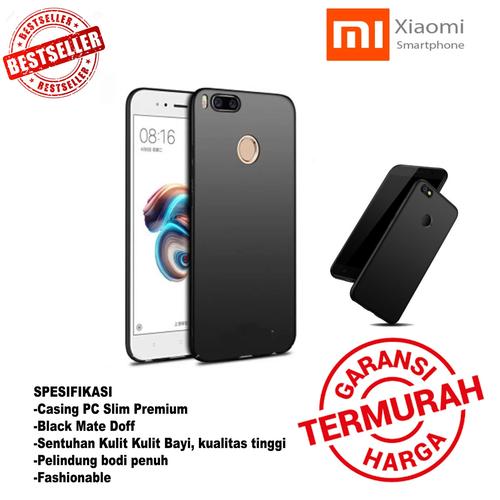 Jual Silikon Case Xiaomi MI A1 Black Matte Sleman Pcs