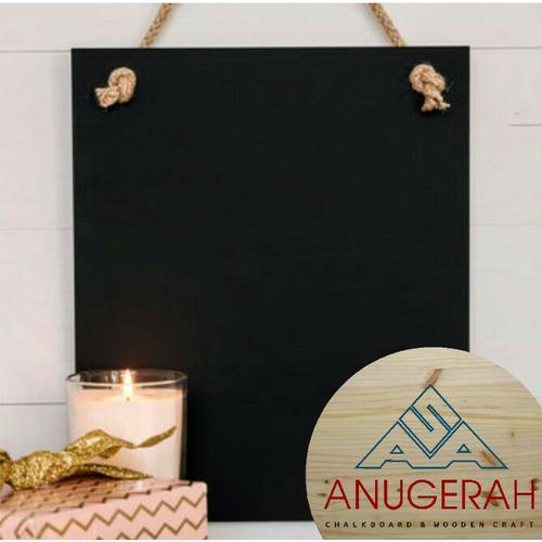 Foto Produk Papan tulis kapur tanpa frame Chalkboard frameless without frame dari Anugerah Sarana Abadi CV