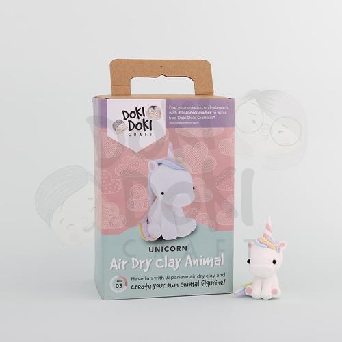 Foto Produk Animal Clay Craft Kit - DIY - Unicorn Kerajinan Tangan dari Doki Doki Craft