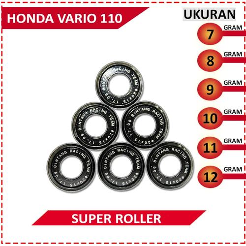 Foto Produk SUPER ROLLER BLACK DIAMOND BRT VARIO 110 (7,8,9,10,11,12 GRAM) dari BRT FACTORY ONLINE STORE