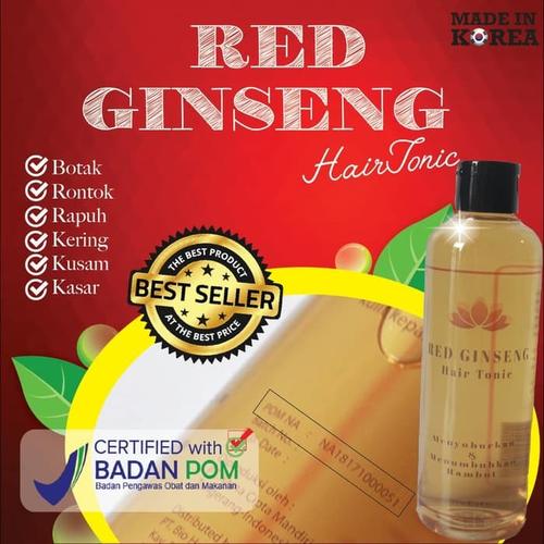 Foto Produk Red Ginseng Hair Tonic - Original BPOM dari duadus