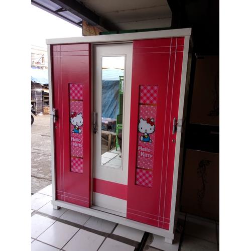 Foto Produk Lemari pakaian 3 pintu sleding karakter dari NUKAMI FURNITURE