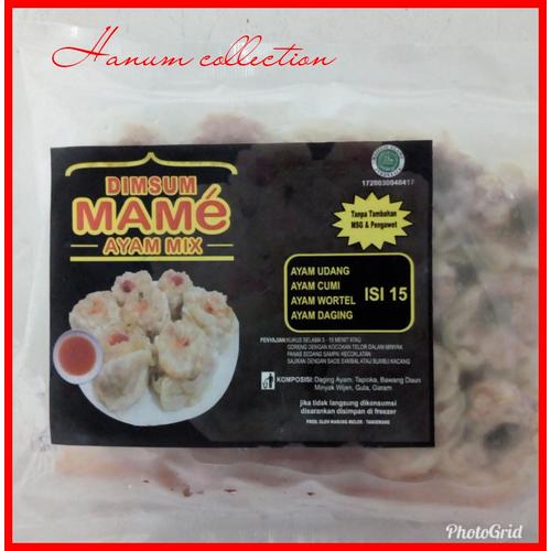 Foto Produk DIMSUM MAME Ayam Mix isi 15 pcs dari Hanum Collection