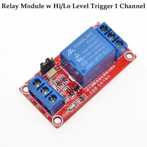 Gambar Module Relay w Hi/Lo Level Trigger 1 Channel 12 volt dari Arfa Arduino Robot undefined Tokopedia