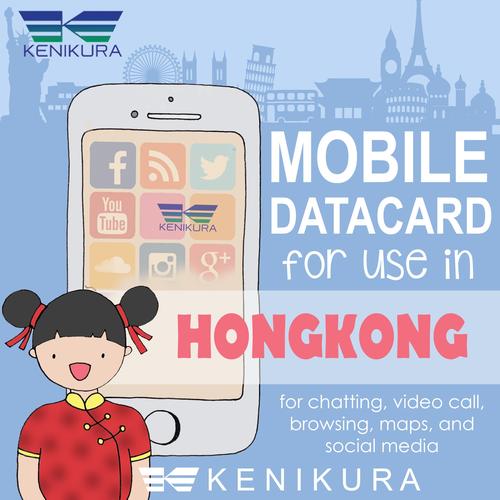 Foto Produk Hong kong Simcard sim card kartu data internet Hongkong HK dari Kenikura Tour