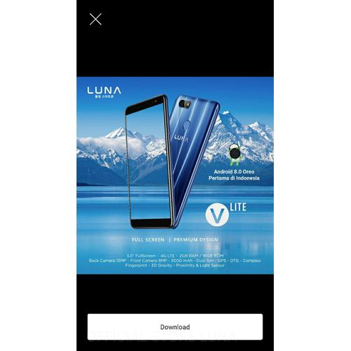 Jual Hp Luna V Lite 2 16 Emas Kota Payakumbuh Official Store Luna Tokopedia