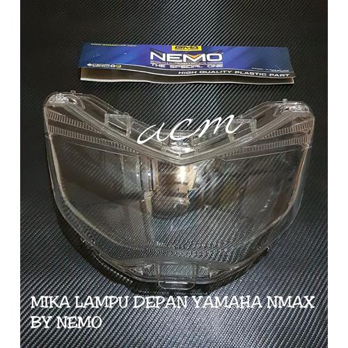 Foto Produk COVER/TUTUP/MIKA BENING LAMPU DEPAN YAMAHA NMAX BY NEMO dari acm racing