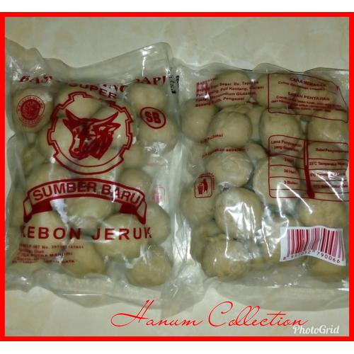Foto Produk Baso Daging Sapi Kebon Jeruk isi 25 biji dari Hanum Collection