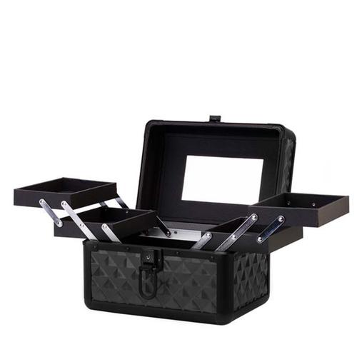 Promo Masami Shouko Carry On Makeup Case in Black Diamond PINK/HITAM