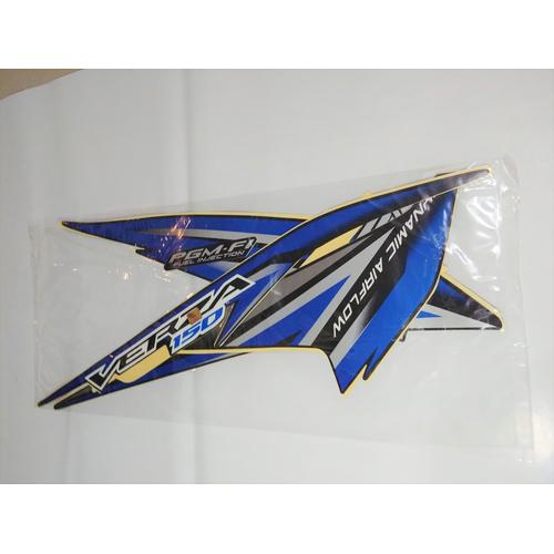 Foto Produk Stiker Bodi & Lis Body & Striping Verza 150 Biru dari Lestari Motor 2
