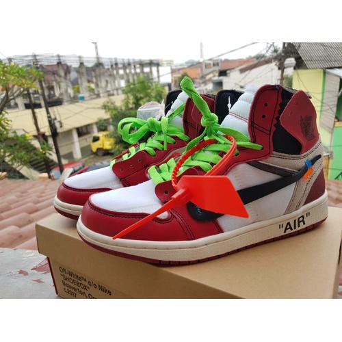 Jual nike air jordan 1 x off white 
