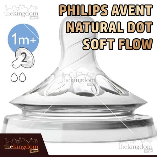 Foto Produk Philips Avent SCF652/23 Natural Teat Soft Flow Wide Neck dari The Kingdom Shop