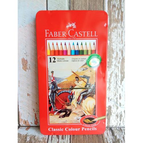 Foto Produk Pencils Colour/Pensil Warna Faber 12 Panjang Tin Case/Kaleng Classic dari ACC ANDI