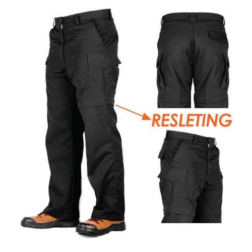 Foto Produk Celana Cargo/Kargo/PDL Panjang Bisa Pendek - Hitam - Hitam, 28 dari AnR-Shop